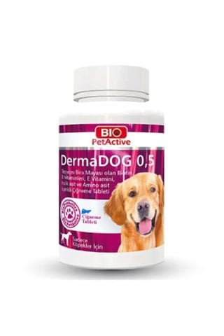 Bio PetActive Dermadog Sarımsak Ve Yucca Shidigera 75 gr 150 Adet Köpek Vitamini