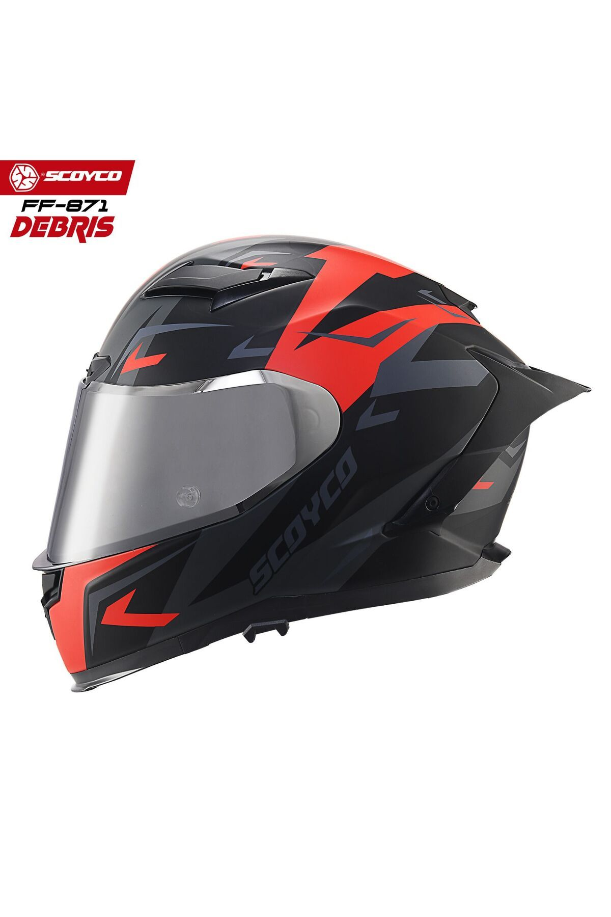 Scoyco FF871 Debris Kapalı Kask