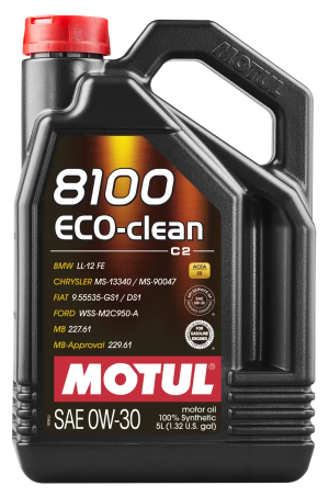 MOTUL 8100 ECO-CLEAN 0W-30 5LT TAM SENTETİK MOTOR YAĞI