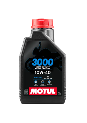 MOTUL 3000 10W-40 4T MOTOSİKLET YAĞI 1LT