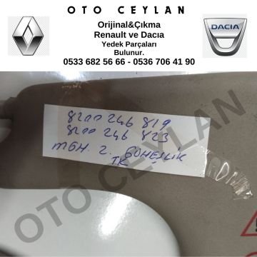 8200246819-8200246823 Megane 2 Güneşlik Sol Orijinal Çıkma