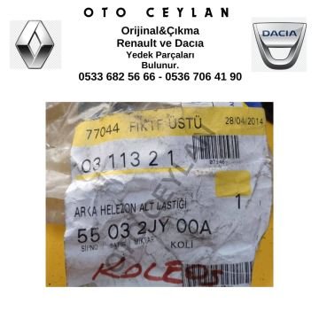 55032JY00A Koleos Arka Helezon Alt Lastiği Çıkma Orijinal