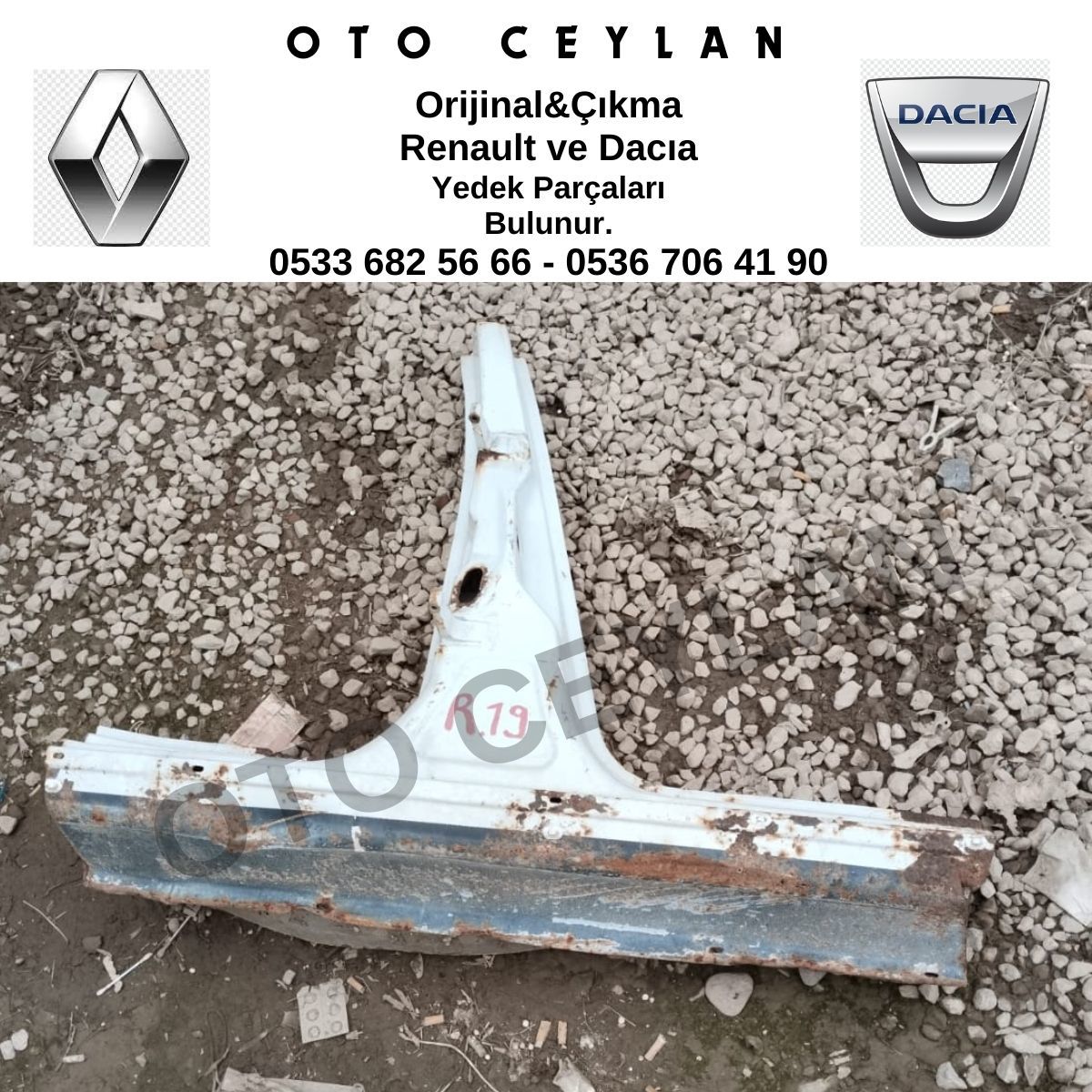 Renault 19 Orta Direk Orijinal Çıkma