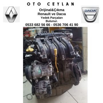 Clio 1.2 Motor D4F Orijinal Çıkma