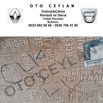 7701061071 Clio 3 Sol Far Hafif Hatalı Orijinal