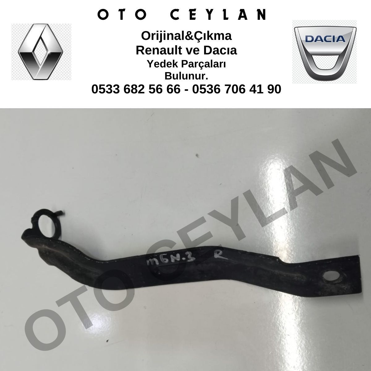 544C40006R Megane 3 Darbe Bağlantı Sacı Sağ Orijinal Çıkma