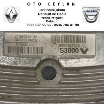 8200387138 Megan Scenıc Motor Beyni Çıkma