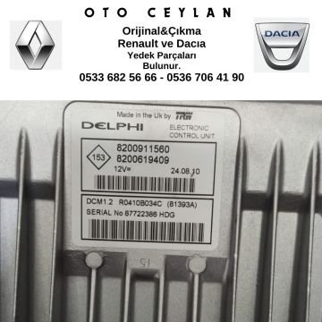 8200911560 Clıo III Motor Beyni Sıfır Orijinal