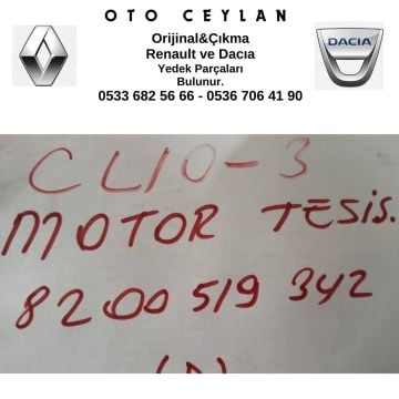 8200519342 Clıo III Motor Tesisatı Çıkma