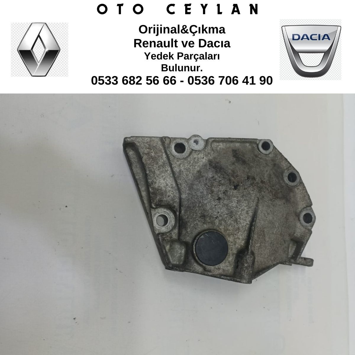 7700869509 Clio Motor Ön Kapak K7J Çıkma