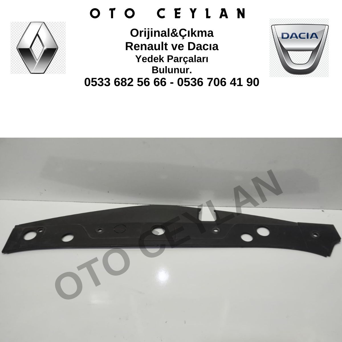 8200116717 Megane 2 Ön Panel Üst Kaplaması Orijinal Çıkma