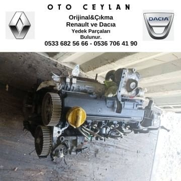 Clıo Motor Komple Euro 4 Önden Marşlı Çıkma