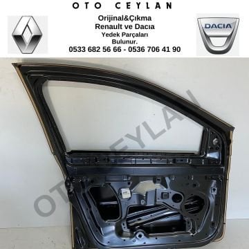 7751479112 Clio 3 Sıfır Orjinal Sol Ön Kapı