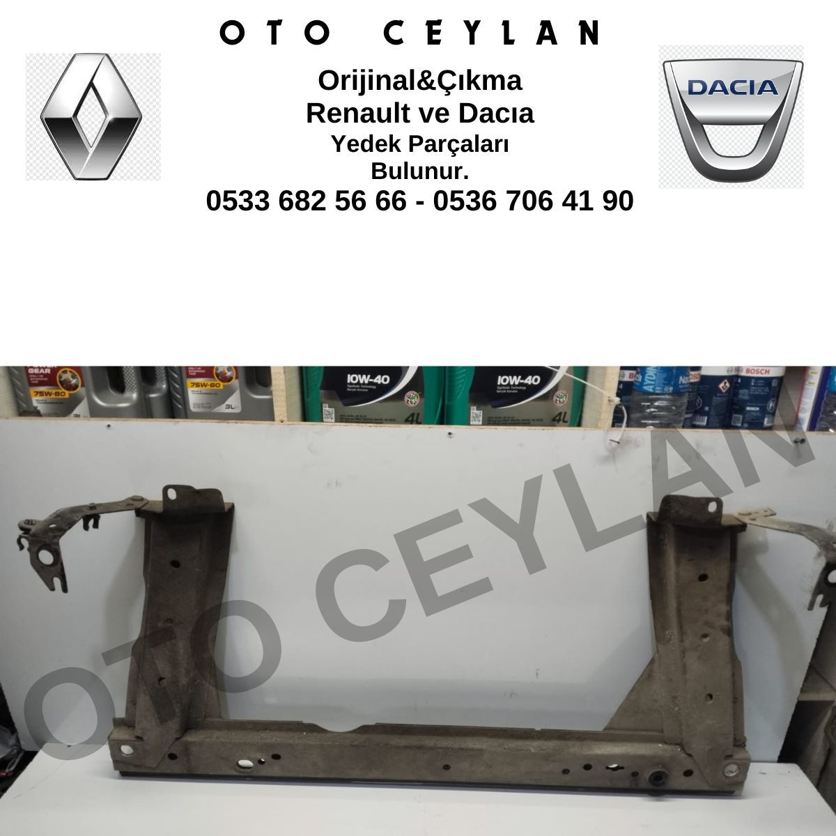 8200761565 Megane 2 Ön Beşik Orijinal Çıkma Hatasız