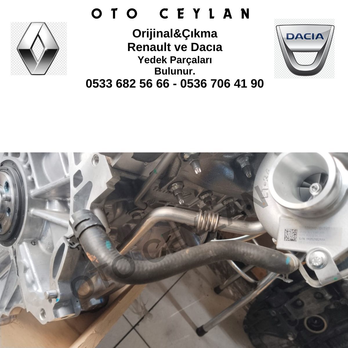 144995608R Clio 4 0.9 Turbo Soğutma Hortumu Sıfır Orijinal