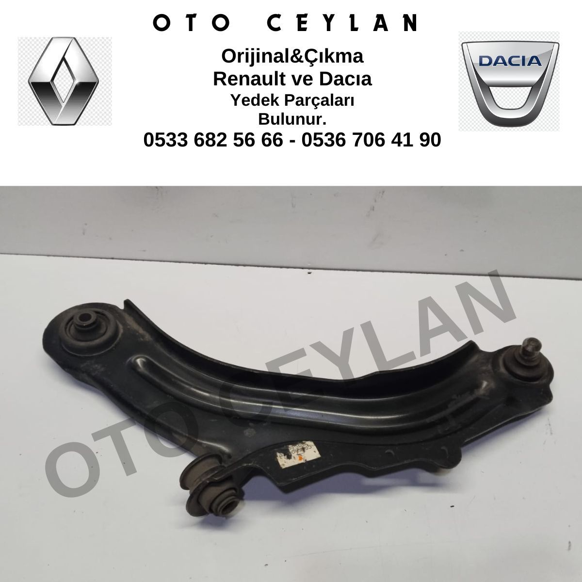 545017775R Megane 2 18MM Sol Salıncak Sıfır Yan Sanayi