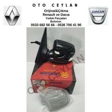 963011650R Clio Symbol Dış Dikiz Aynası Sağ Mekanik Sıfır Tursan Marka