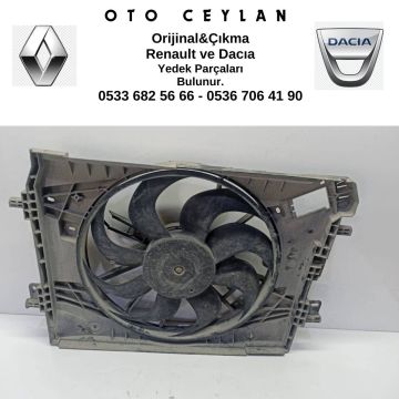 214815012R Sandero Fan ve Davlumbazı Komple Çıkma Orijinal