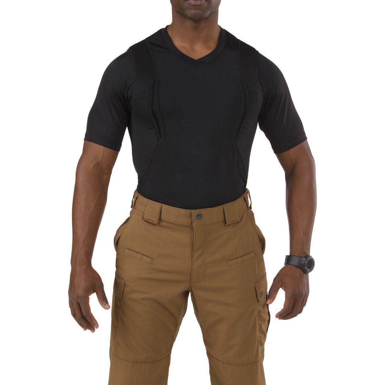 5.11 HOLSTER V-NECK SIYAH ICLIK