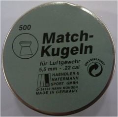 H&N MATCH KUGELN 5.5 CAL HAVALI SAÇMA