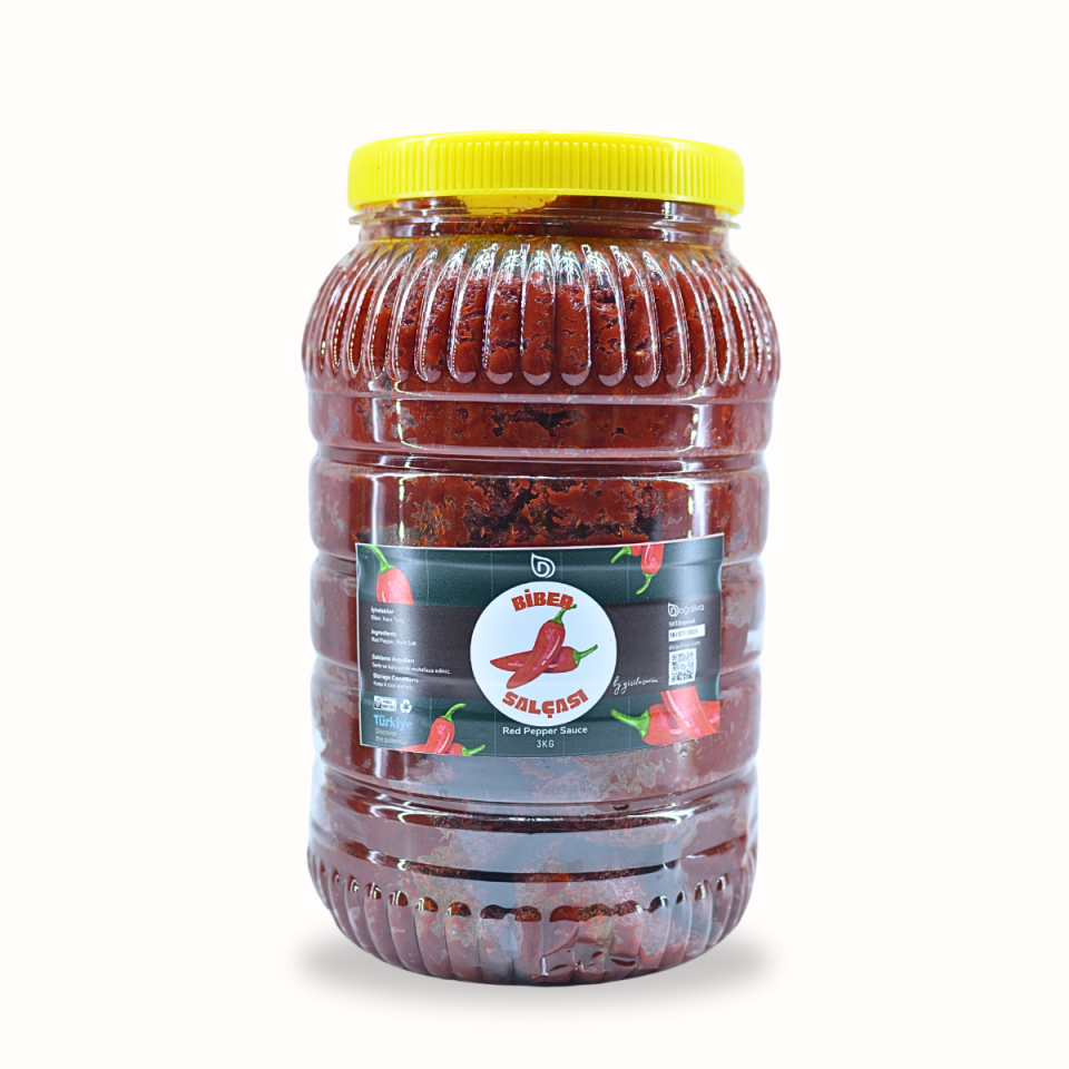 Tatlı Biber Salçası (Güneşte Kurutulmuş) 3kg