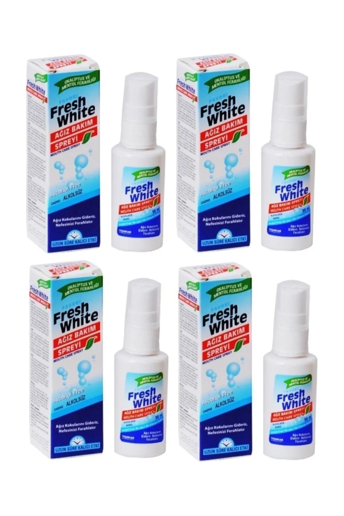 FRESH WHİTE AĞIZ BAKIM SPREYİ 30 ML