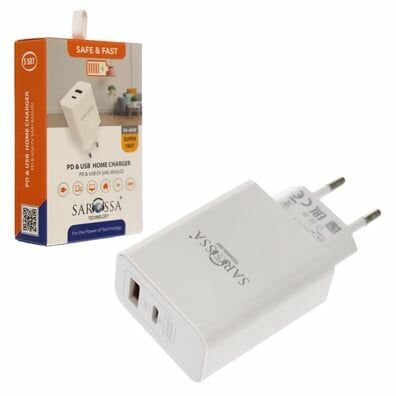 SAROSSA S-507  PD & USB EV ŞARJ BAŞLIĞI 20W-5A