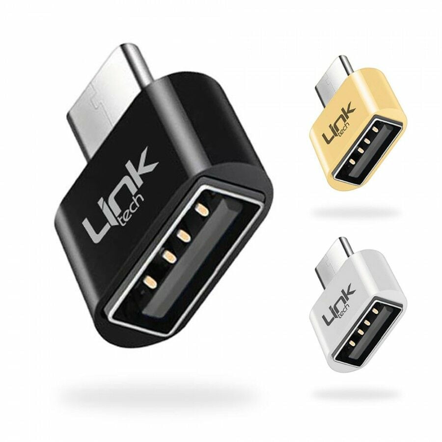 LİNKTECH 0192 TYPE-C ALTIN USB OTG