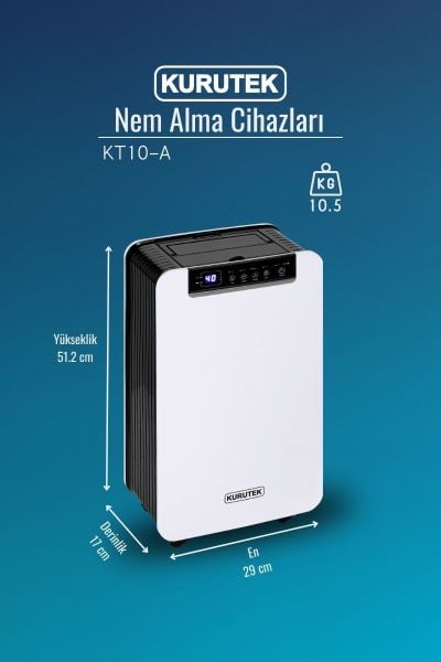 KT10-A Nem Alma ve Hava Temizleme Cihazı
