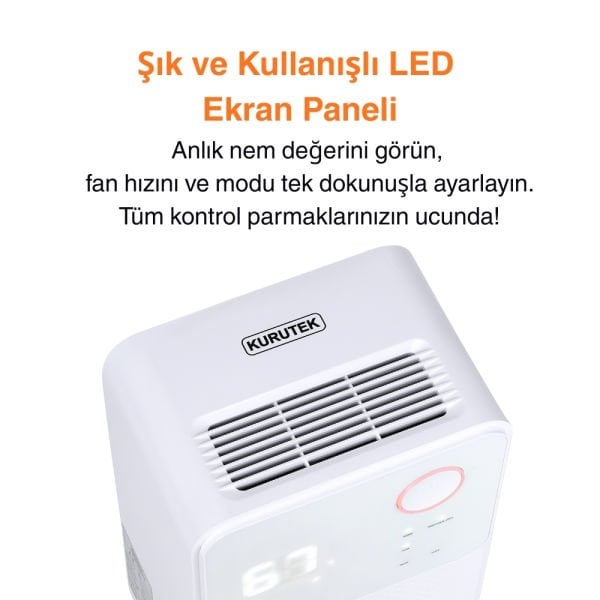 KT12-A Nem Alma ve Hava Temizleme Cihazı Alınan ürüne ek 1 yıl garanti sunan paket