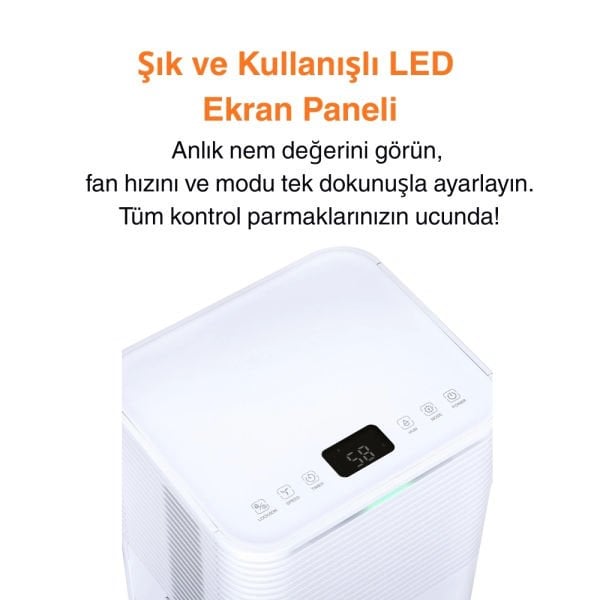 KT12-H Nem Alma ve Hava Temizleme Cihazı