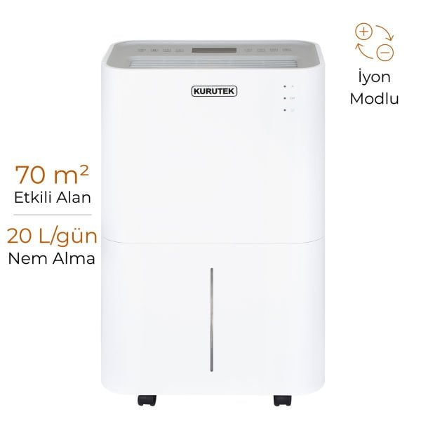 KT20-B Nem Alma ve Hava Temizleme Cihazı Standart Garanti