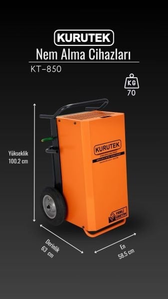 KT-850 Nem Alma Cihazı Alınan ürüne ek 1 yıl garanti sunan paket