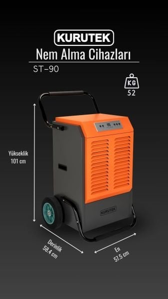 Sanayi Tipi ST-90 Nem Alma Cihazı Standart Garanti