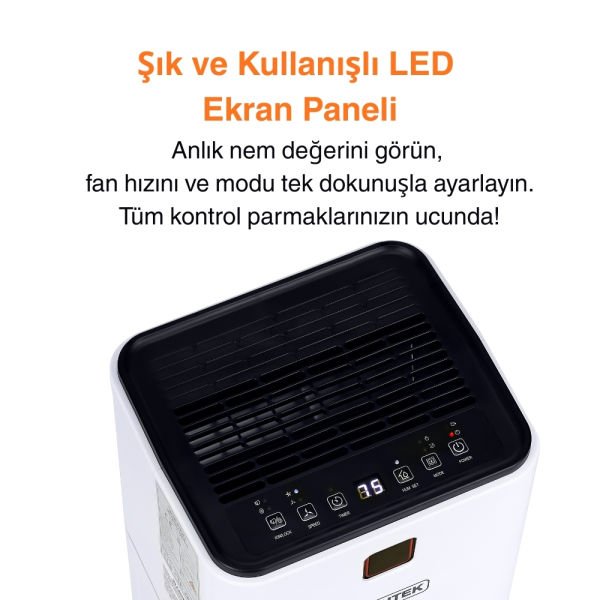 KT12-K Nem Alma ve Hava Temizleme Cihazı Alınan ürüne ek 1 yıl garanti sunan paket