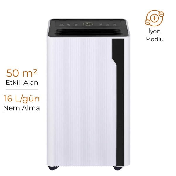 KT16-A Ev Tipi Nem Alma ve Hava Temizleme Cihazı Standart Garanti