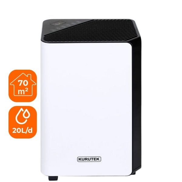 KT20-E Ev Tipi Nem Alma ve Hava Temizleme Cihazı Standart Garanti