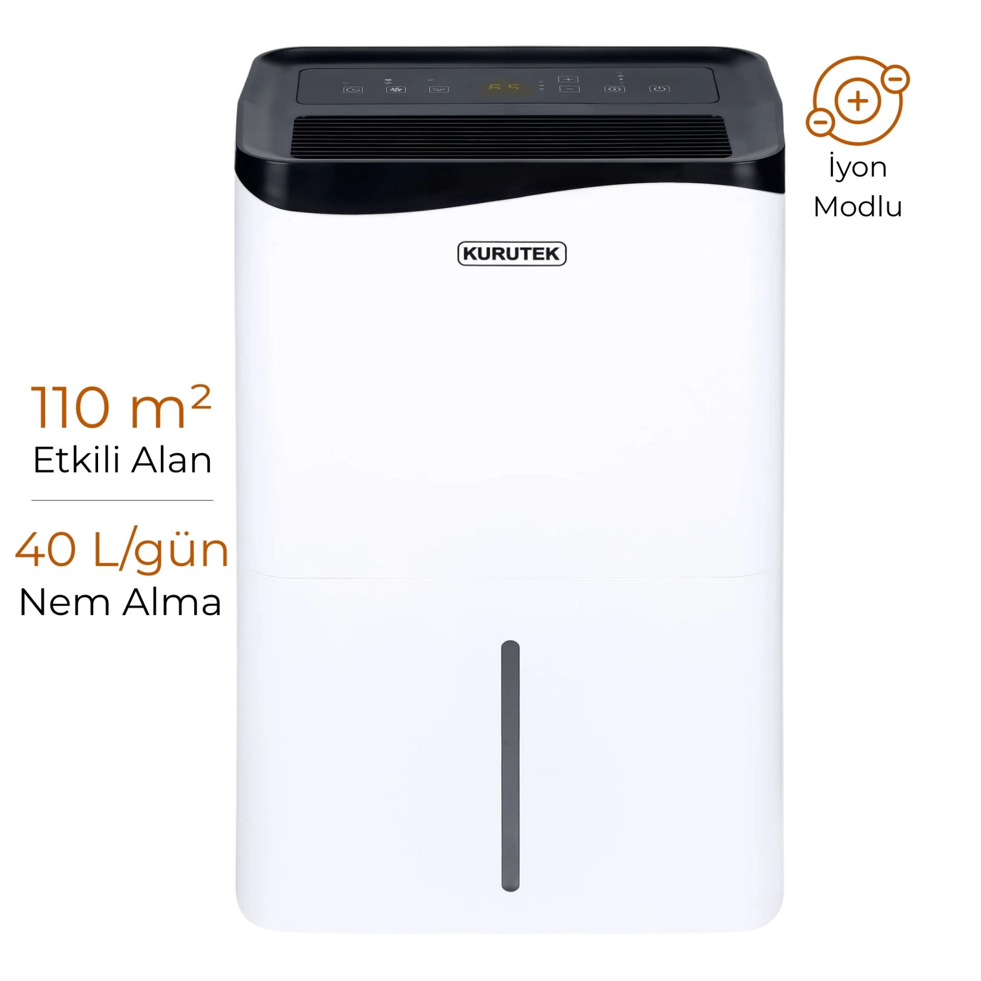KT40-A Ev Tipi Nem Alma ve Hava Temizleme Cihazı