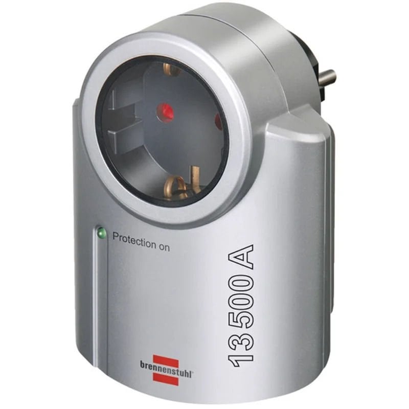 Gri Brennenstuhl Akım Koruma Prizi (16A, 13.500A)