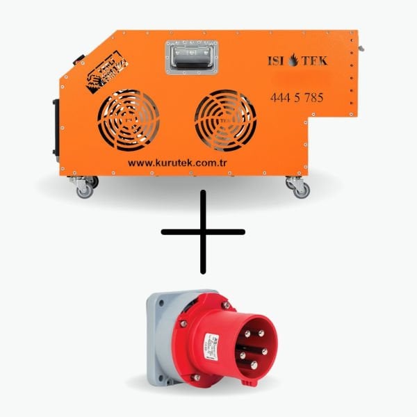 5X63 A IP44 Makineye Monteli Fiş