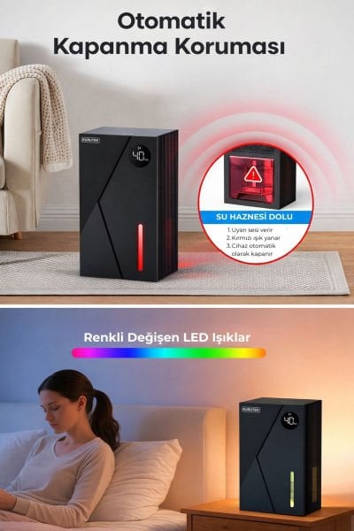 KT2-A Mini Nem Alma Cihazı Alınan Ürüne Ek 1 yıl Garanti Sunan Paket