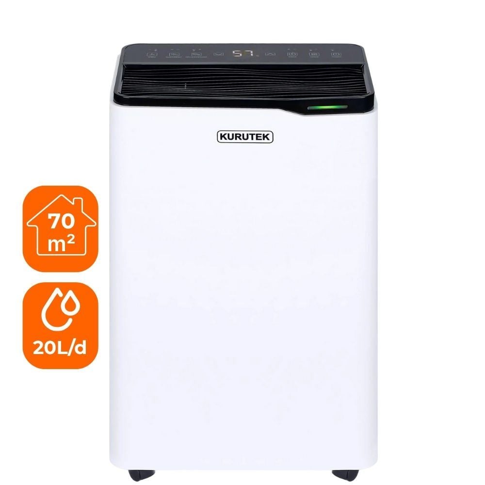 KT20-F Ev Tipi Nem Alma ve Hava Temizleme Cihazı Standart Garanti