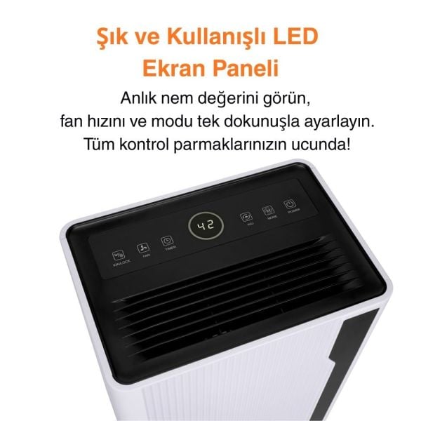 Outlet Kampanyası! KT16-A Ev Tipi Nem Alma ve Hava Temizleme Cihazı