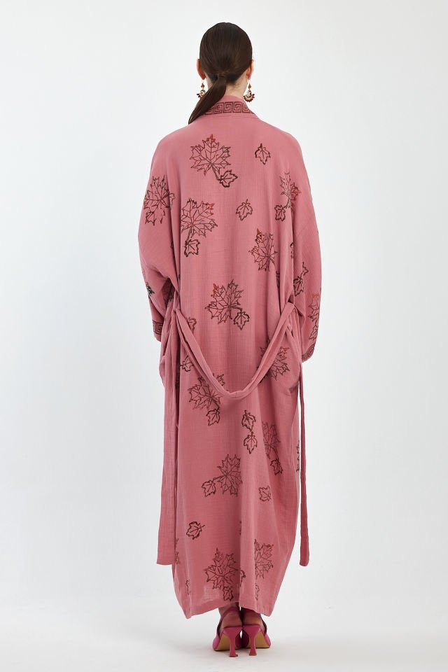 Handmade Woodblock Print Special Design Kimono