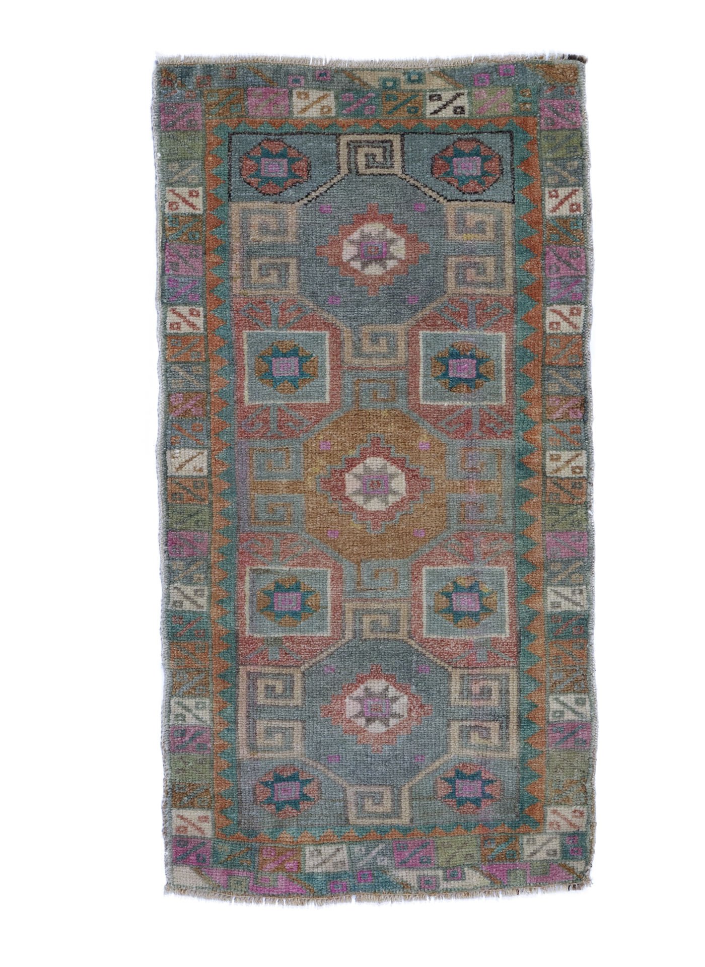 Semi Antique Konya Rug - Stone Wash