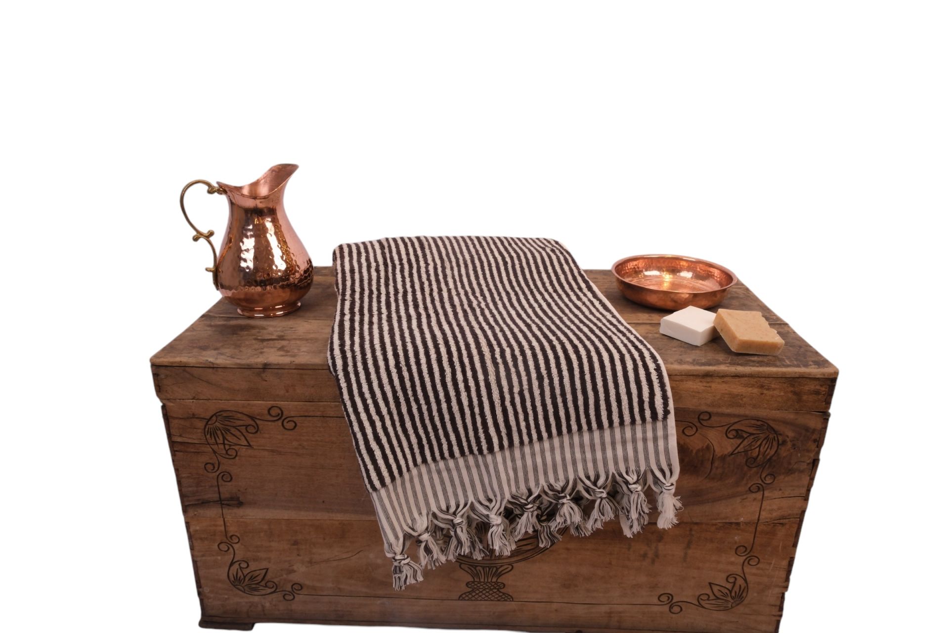 Turkish Towel - Hand-Woven Cotton Bath Towel