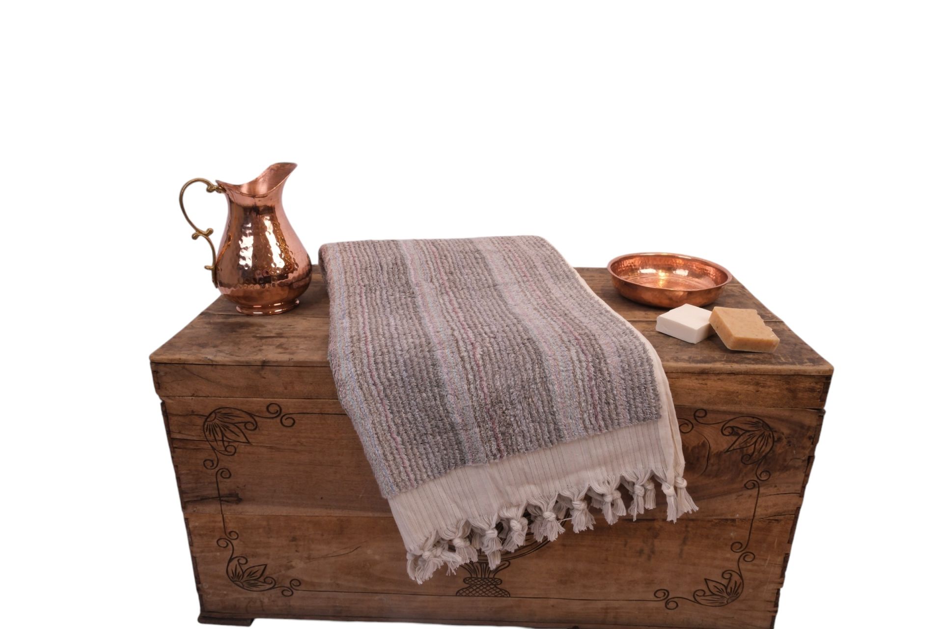 Turkish Towel - Hand-Woven Cotton Bath Towel