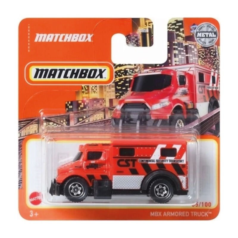 Matchbox 1/64 Ölçek Tekli Regular Arabalar HFT06 MBX Armored Truck