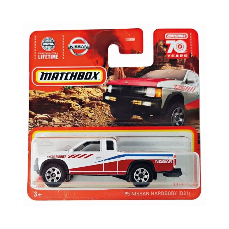 Matchbox 1/64 Ölçek Tekli Regular Arabalar HLD29 '95 Nissan hardbody (D21)