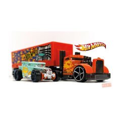 Hot Wheels 1/64 Ölçek Super Rigs Tırlar BDW57 Road Roller